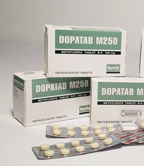DOPATAB 250MG (METHYLDOPA 250MG) X100