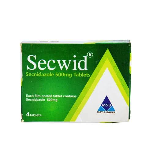 SECWID (SECNIDAZOLE 500MG TAB)