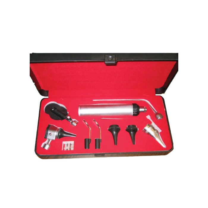 E N T SET 11 PCS, ENT Ophthalmoscope & Otoscope Diagnostic Set, Ear,Nose & Throat Set