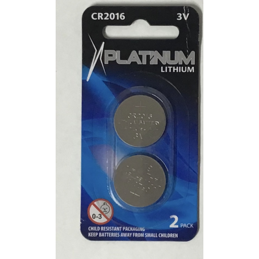 ECIRCUIT LITHIUM BATTERY 3V CR2016 2'S