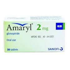 AMARYL 2MG (GLIMEPIRIDE TAB 4MG), 1PK*30