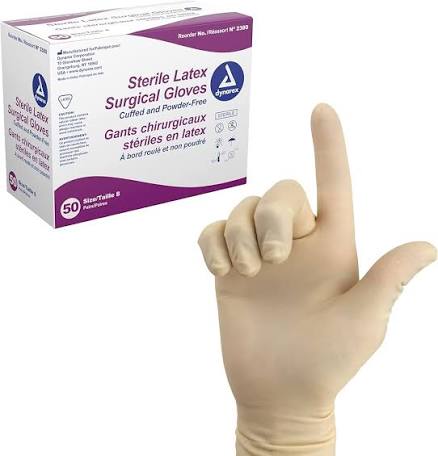 STERILE SURGICAL GLOVES SIZE,  ALL SIZES | 50/BOX
