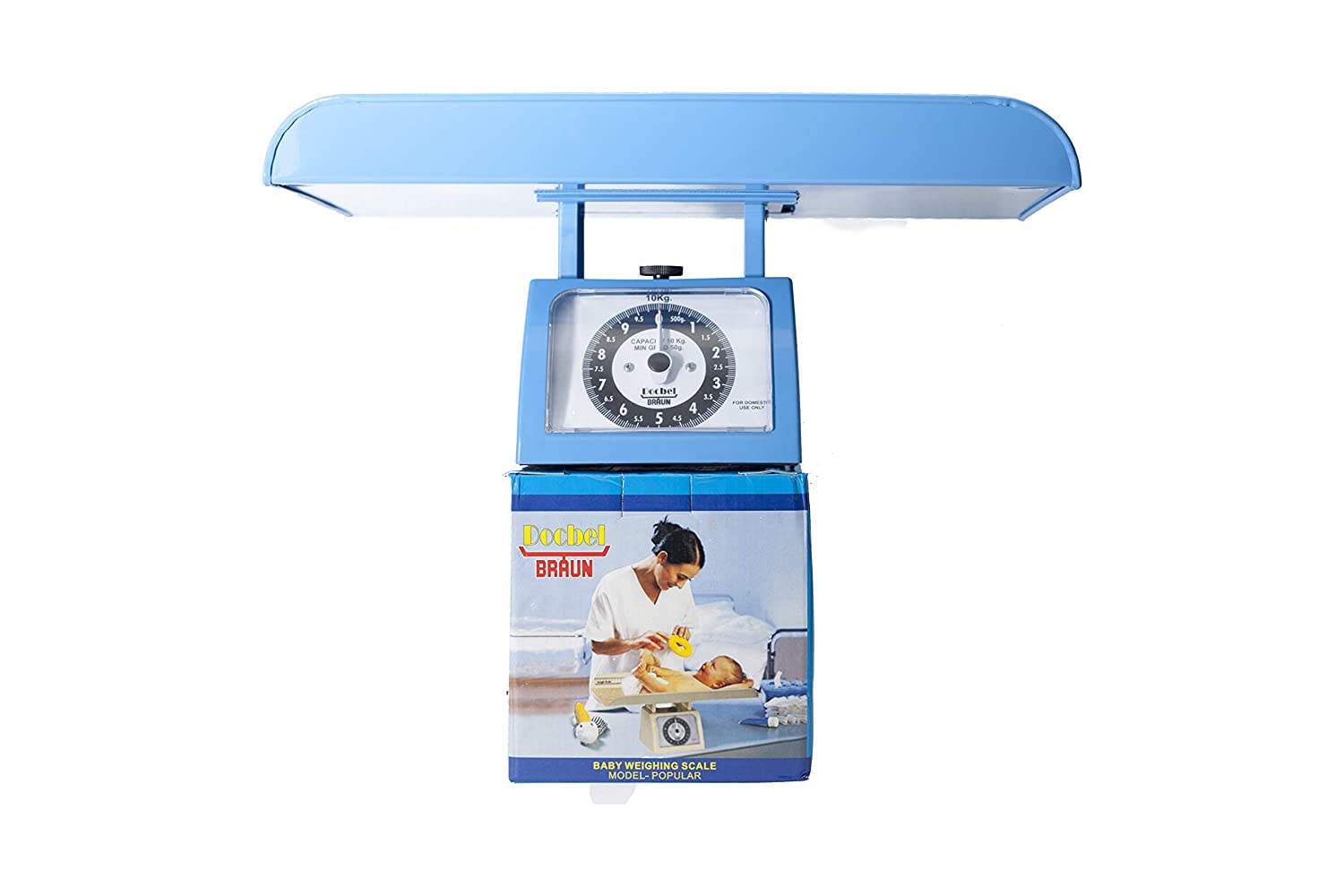 DOCBEL BRAUN BABY WEIGHING SCALE W/ PAN