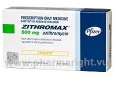 ZITHROMAX (AZITHROMYCIN 500MG) 3'S