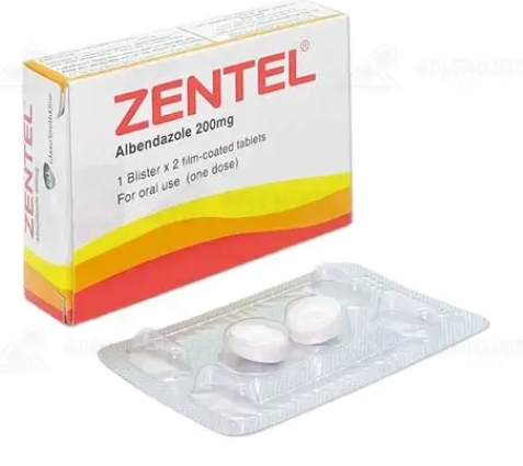 ZENTEL (ALBENDAZOLE 200MG)
