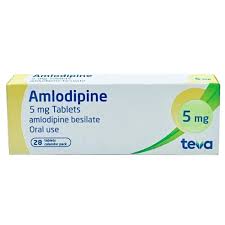 TEVA AMLODIPINE 5MG, X28
