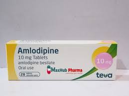 TEVA AMLODIPINE 10 MG, X28