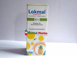 LOKMAL ARTEMETHER - LUMEFANTRINE 20/120MG PED SUSP 60ML