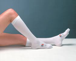 TED Knee High Open Toe Anti-Embolism Compression Stockings