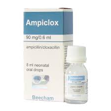 AMPICLOX NEONATAL DROPS 90MG/0.6ML(BEECHAM)