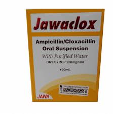 JAWACLOX AMPICILLIN/CLOXACILLIN 250MG/5ML 100ML