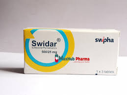 SWIDAR TAB (SULFADOXINE 500MG/PYRIMETHAMINE 25MG TAB), 1X3