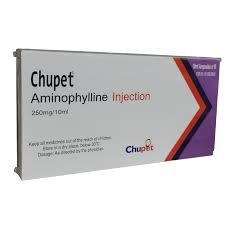 AMINOPHYLINE INJECTION 250MG/10ML (CHUPET) X10