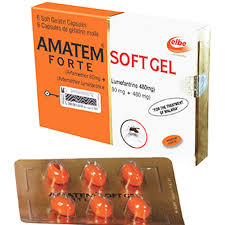 AMATEM SOFT GEL 80MG/480 (ARTEMETER/LUMEFANTRINE)
