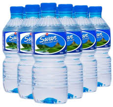 Swan Natural Spring water small, 12X75CL
