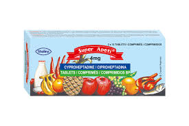 SUPER APETI PLUS (CYPROHEPTADINE/MULTIVITAMIN TAB, X20