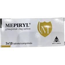 MEPIRYL 2MG (GLIMEPIRIDE 2MG) X30