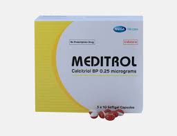 MEDITROL (CALCITRIOL O.25MCG) SOFTGEL X30