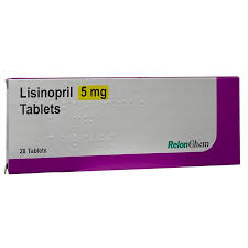 LISINOPRIL 5MG TAB 28'S