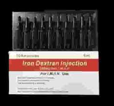 IRON DEXTRAN INJECTION 250MG/5ML X10