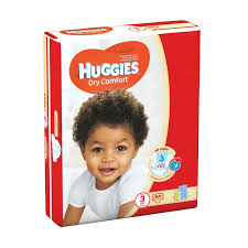 HUGGIES DRY COMFORT SIZE 3 MIDI, X58