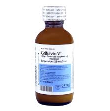 GRIFUVIN SUSP (GRISEOFULVIN 125MG/5ML) 120ML