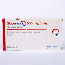 GLUCOVANCE 500MG/5MG (METFORMIN/GLIBENCLAMIDE), X30 TABS