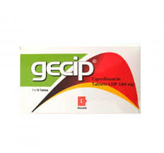 GECIP (CIPROFLOXACIN 500MG TAB) 1*10