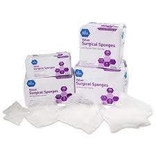GAUZE SPONGES 4X4 8PLY 200'S, NON STERILE