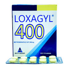 LOXAGYL METRONIDAZOLE 400MG, 1X100 TABS
