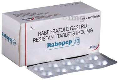 RABEPRAZOLE TABLETS 20MG 1*10 (ALL GENERICS)