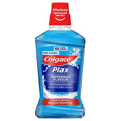 Colgate plax peppermint mouthwash 500ML