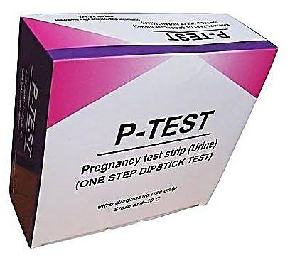 P-TEST (Pregnancy test strip) 100/BX