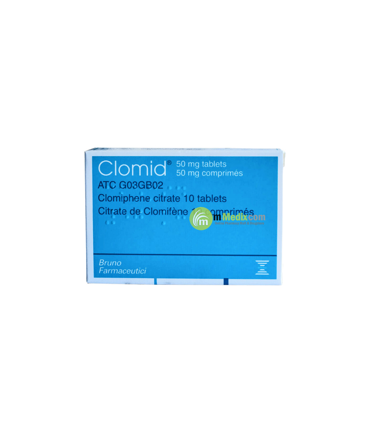 CLOMID 50MG TABLETS 10-CT