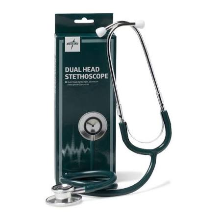 MEDLINE PROFESSIONAL STETHESCOPE GREEN