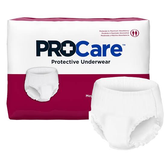 PROCARE UNDERWEAR LRG 36'S