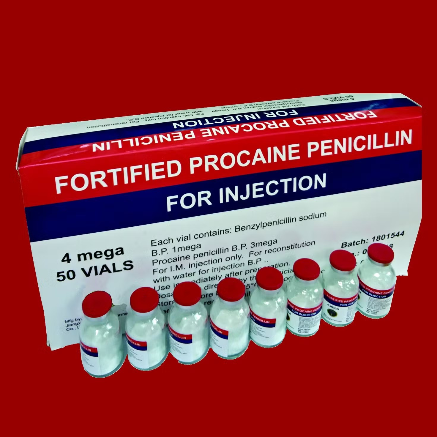 PROCAIN PENICILLIN 4M UNITS IM 1*10 VIALS