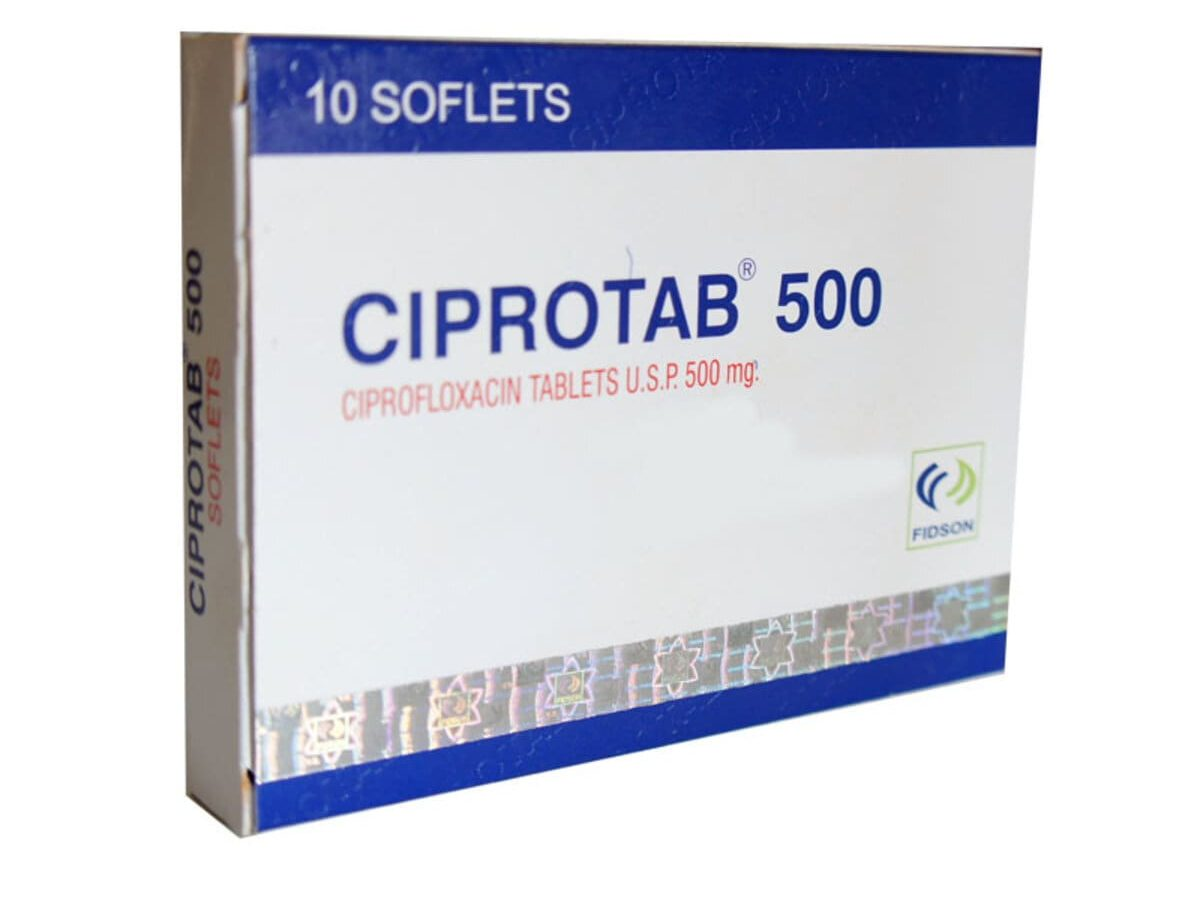 CIPROFLOXAXIN 500MG TAB 10'S (GENERICS)