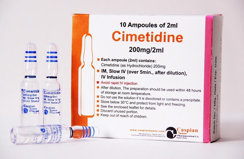 CIMETIDINE INJ 200MG/2ML 10*2ML (GENERICS)