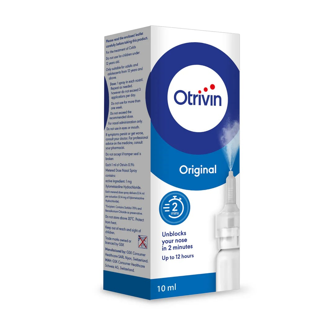 OTRIVIN ADULT NASAL SPRAY 10ML