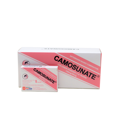 CAMOSUNATE 150-50mg  (amodiaquine-artesunate) X3