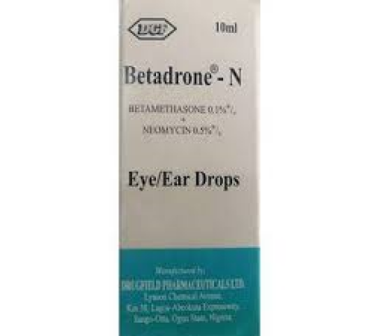 BETADRONE-N (BETAMETHASONE 0.1% /NEOMYCIN 0.5%) 10ML