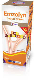 EMZOLYN COUGH SYRUP CHILDREN 100ML