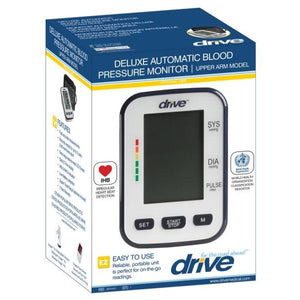 Drive Medical Automatic Deluxe Blood Pressure Monitor, White, Wrist