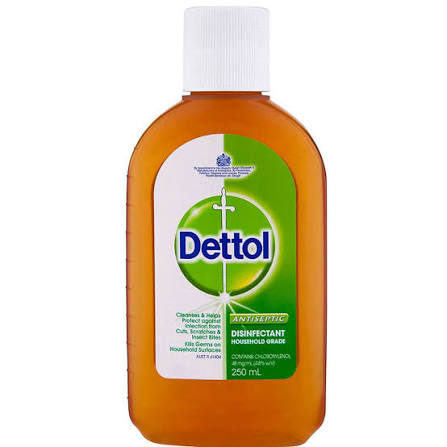 DETTOL ANTISEPTIC SOL 250ML