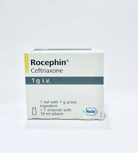 ROCEPHIN 1 GM IM 1 VIAL